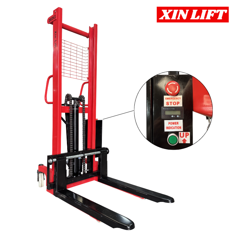 Apilador Semi Eléctrico 2.000 kg / 1.6 metros