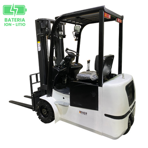 1.5 tons / 4.5 metros / Grúa Horquilla Eléctrica LITIO Marca Rher (Alemana)