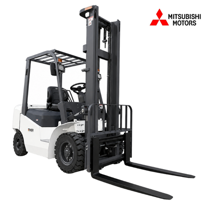 2.5 T / 4.0 metros / Grúa Horquilla Diesel Motor Mitsubishi Marca Rher